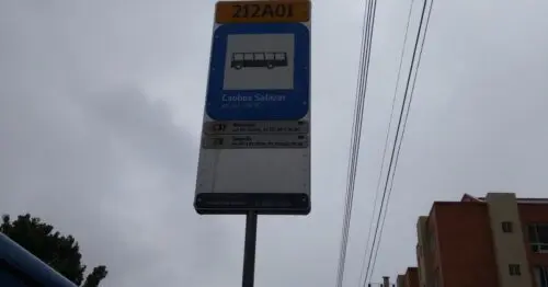 PARADERO SITP BARRIO CAOBOS SALAZAR  212A01